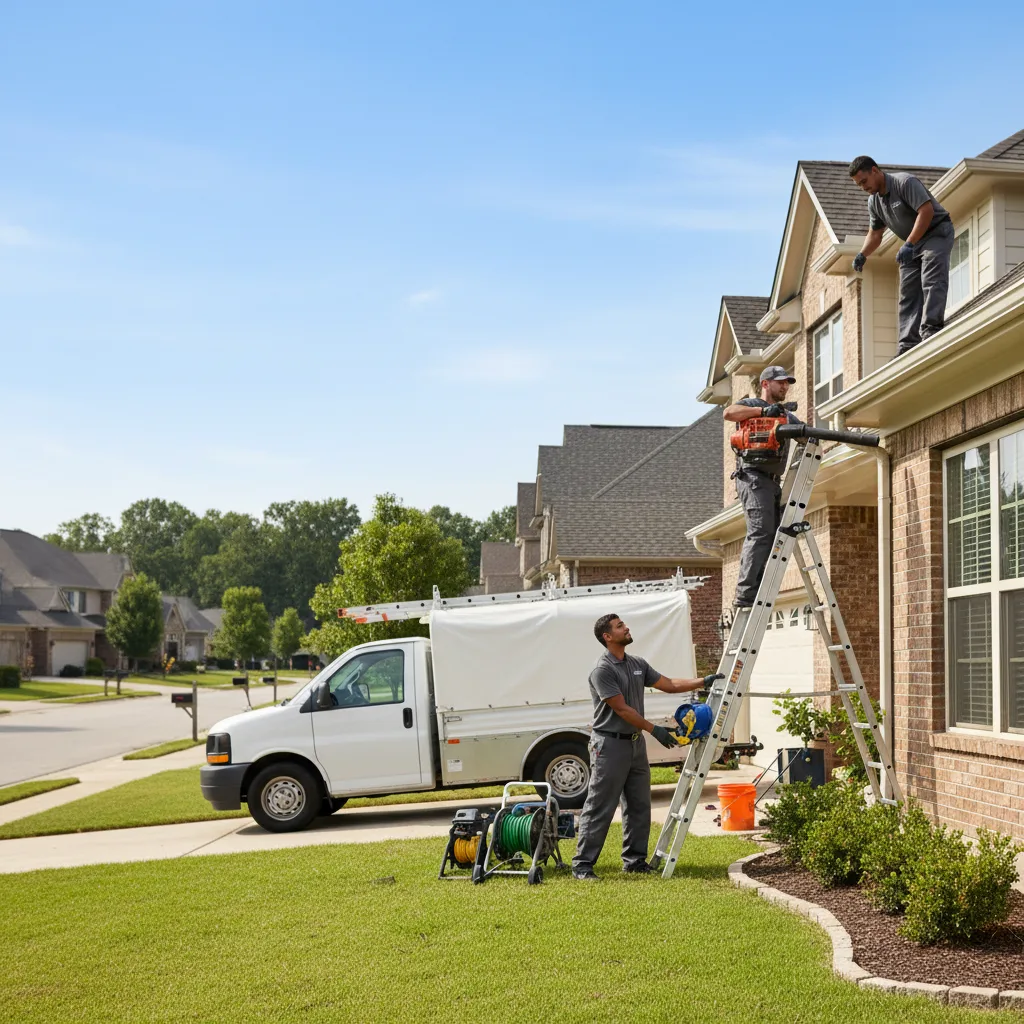Home Gutter Service in Rutherford College, NC near me